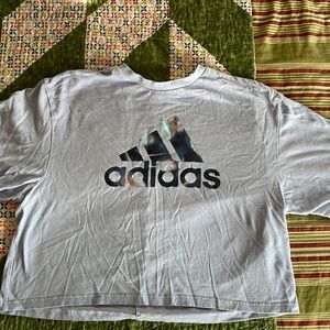 Adidas crop top size medium